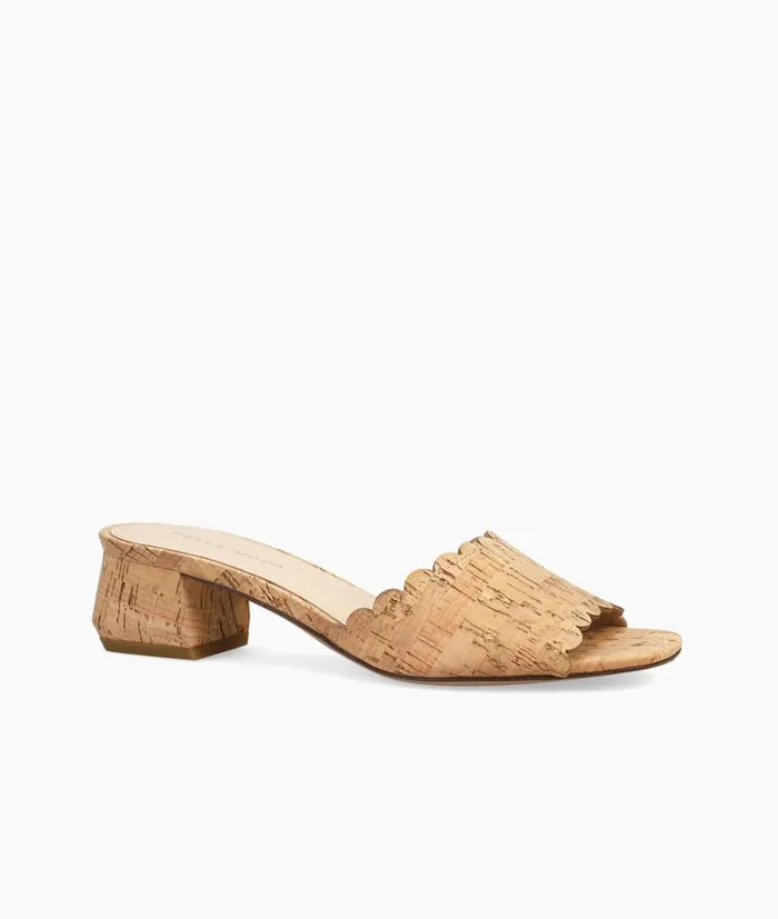 Women Talma Slide 8211 Natural Pelle Moda Low Heels Women Talma Slide 8211 Natural Pelle Moda Low Heels