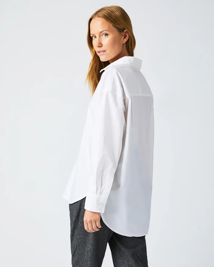 Women The Big Shirt White Billy Reid Tops