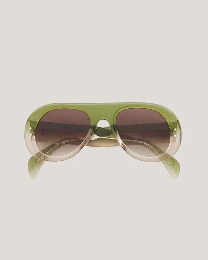Women Tomba Sunglasses Green YMC Eyewear