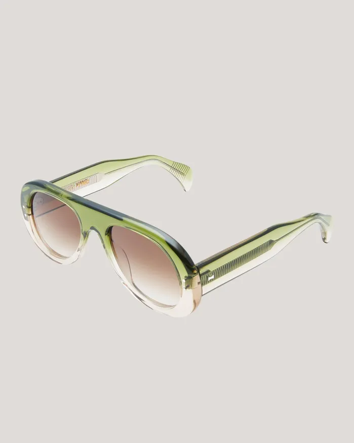 Women Tomba Sunglasses Green YMC Eyewear