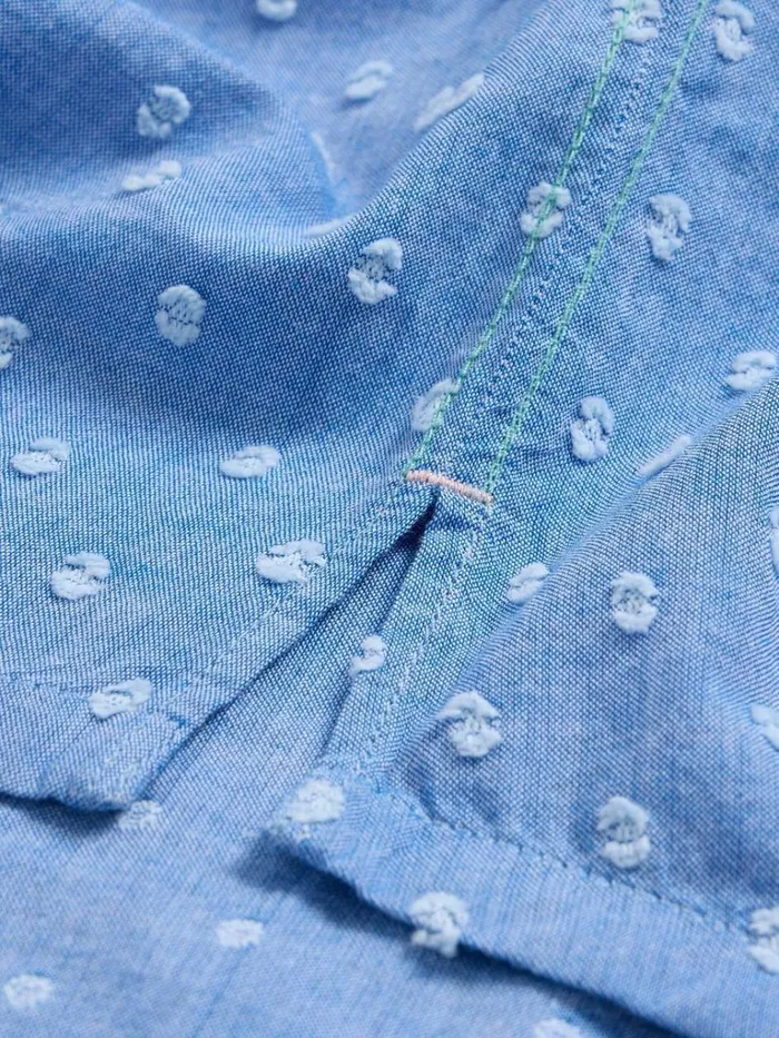 Women TOPS and TEES White Stuff Ellie Organic Cotton Shirt Blue Multi Women TOPS and TEES White Stuff Ellie Organic Cotton Shirt Blue Multi