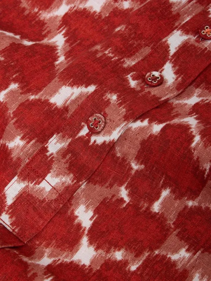 Women TOPS and TEES White Stuff Evelyn Sleeveless Linen Tunic Red Print Women TOPS and TEES White Stuff Evelyn Sleeveless Linen Tunic Red Print