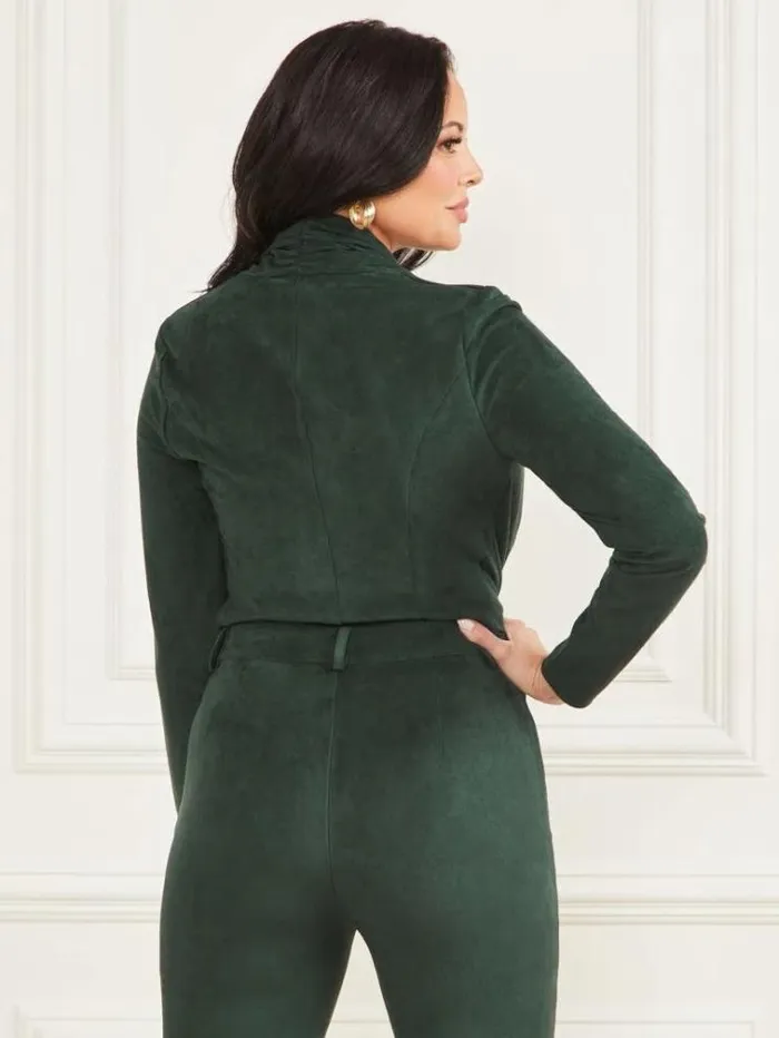 Women Tops And Sweaters Marciano Hudson Bodysuit Chenille Green Women Tops And Sweaters Marciano Hudson Bodysuit Chenille Green