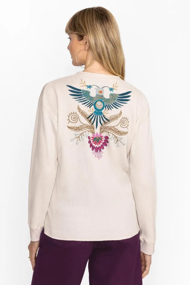 Women Tops Johnny Was THERMAL HENLEY Shell Women Tops Johnny Was THERMAL HENLEY Shell