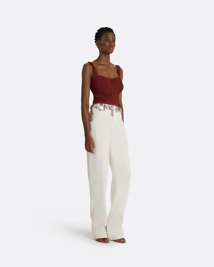 Women Tops Safiyaa Geena Amber Sun Knit Top Amber Sun