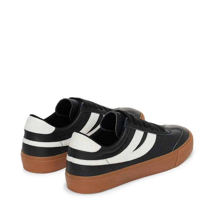 Women Unisex 4834 CLUB S SWALLOW Low Cut BLACKGUM Superga Low Cut