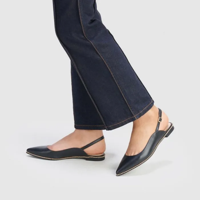 Women Vae Skimmer Black Coach Flats and Loafers Women Vae Skimmer Black Coach Flats and Loafers