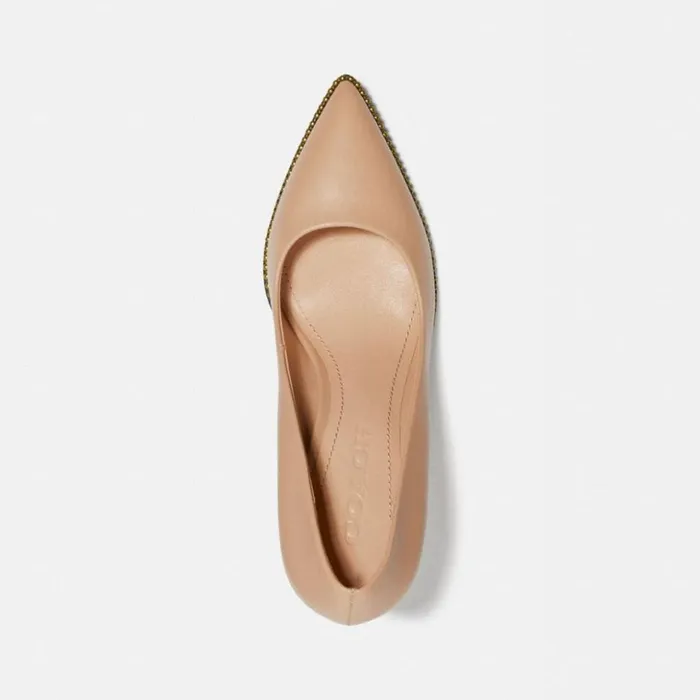 Women Waverly Pump Beechwood Coach Heels