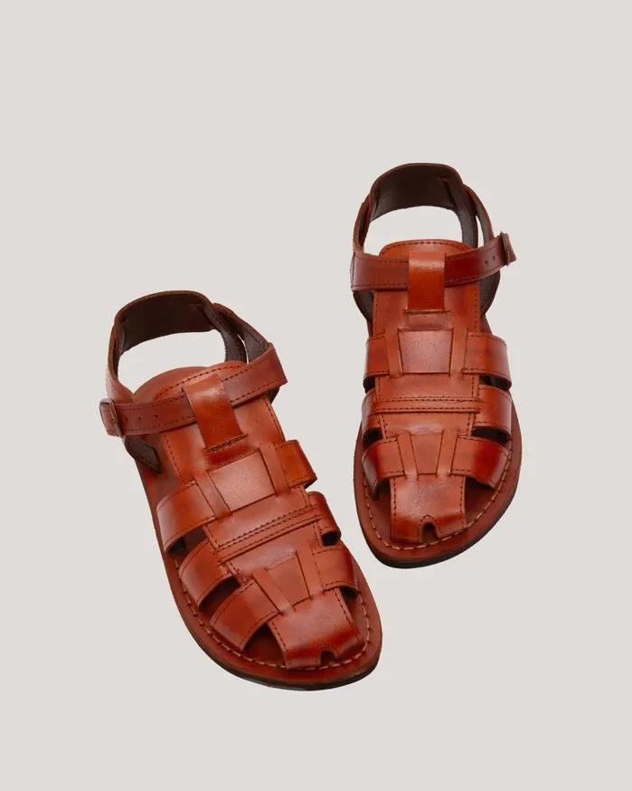 Women Women039s Caged Sandal Brown YMC Sandals