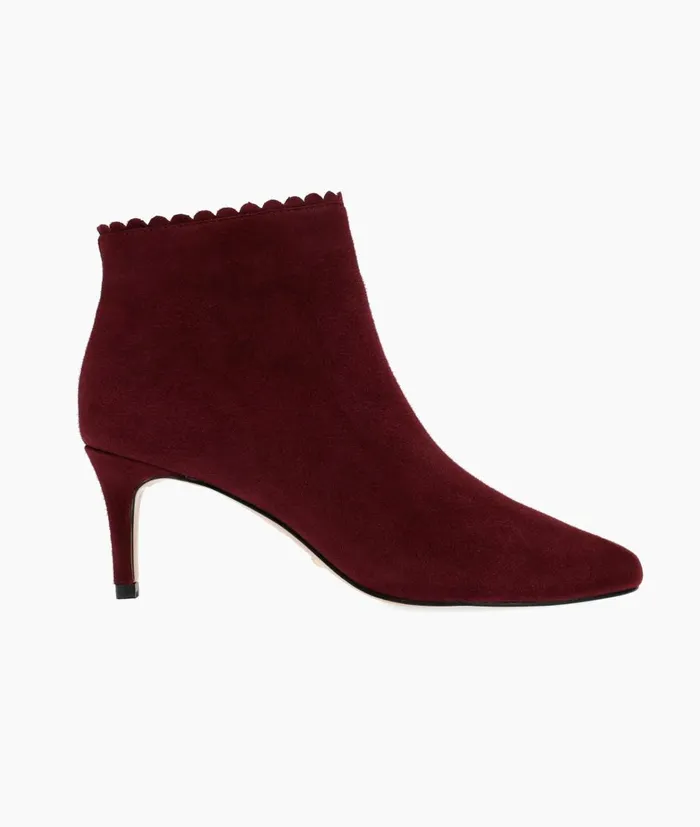 Women Yilo Bootie 8211 Port Wine Pelle Moda Booties