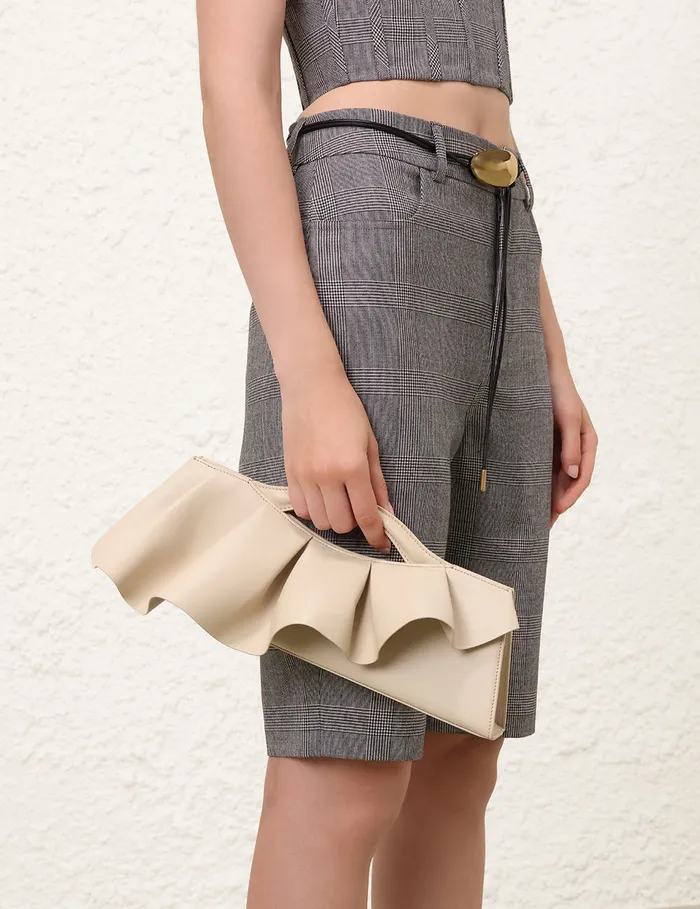 Women Zimmermann Bags Calyxe Clutch Almond
