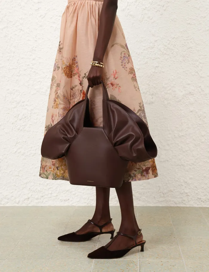 Women Zimmermann Bags Calyxe Tote Dark Chocolate