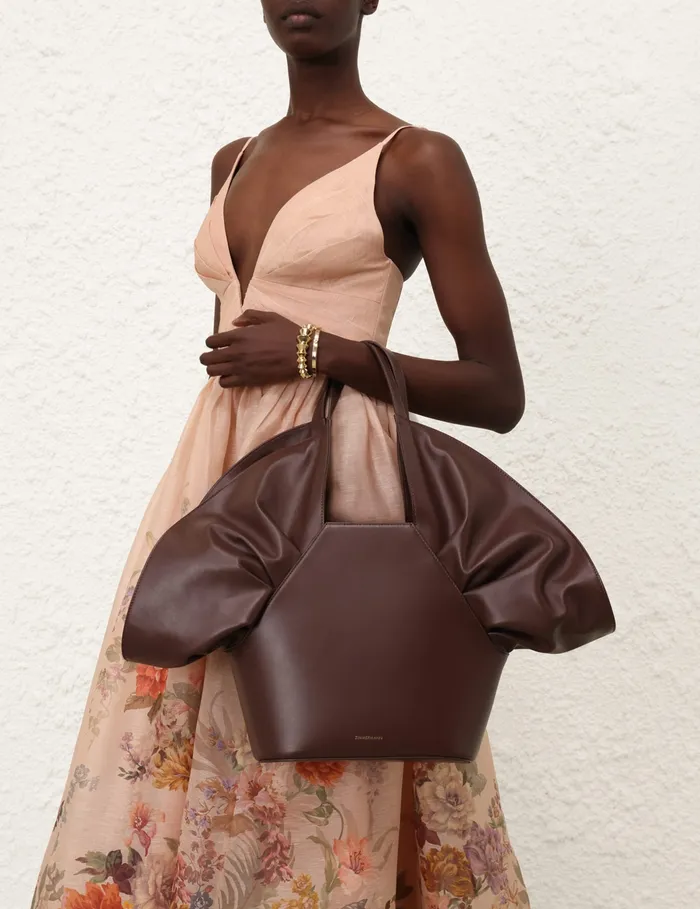 Women Zimmermann Bags Calyxe Tote Dark Chocolate