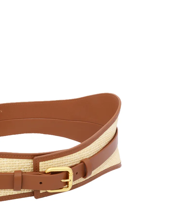 Women Zimmermann Belts Raffia Belt 100 Naturaltan