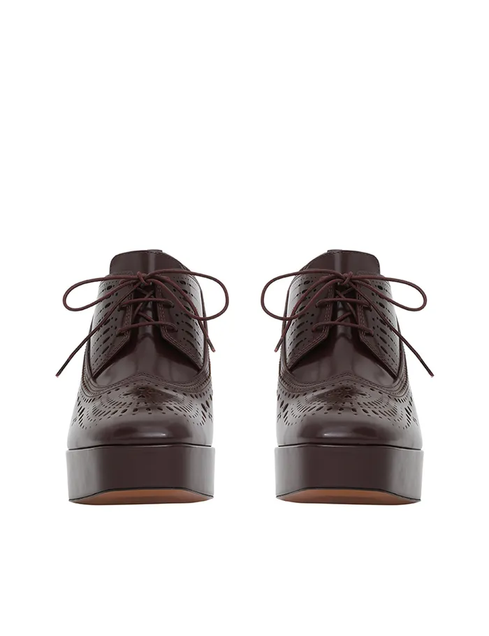 Women Zimmermann Boots Eliot Pump 100 Bordeaux