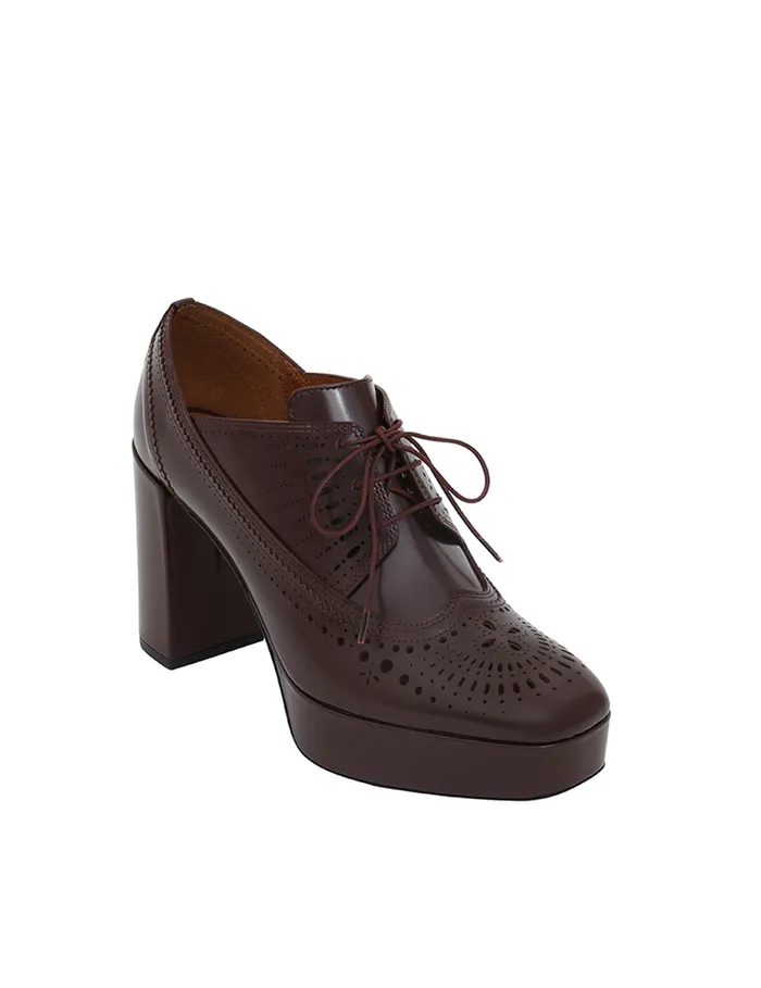 Women Zimmermann Boots Eliot Pump 100 Bordeaux