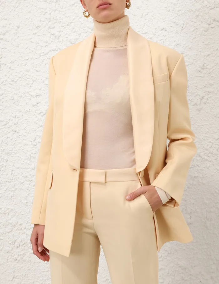 Women Zimmermann Clothing Illustration Fine Knit Top Cream