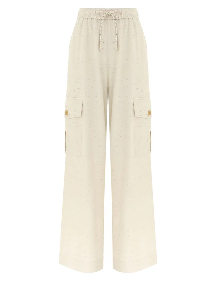 Women Zimmermann Clothing Illustration Utility Pant Melange