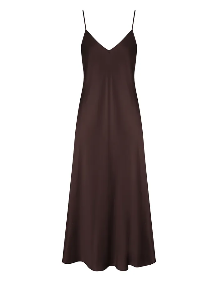 Women Zimmermann Dresses Illustration Lace Gown Mahogany