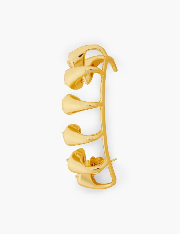 Women Zimmermann Earrings Radiant Ear Cuff Gold