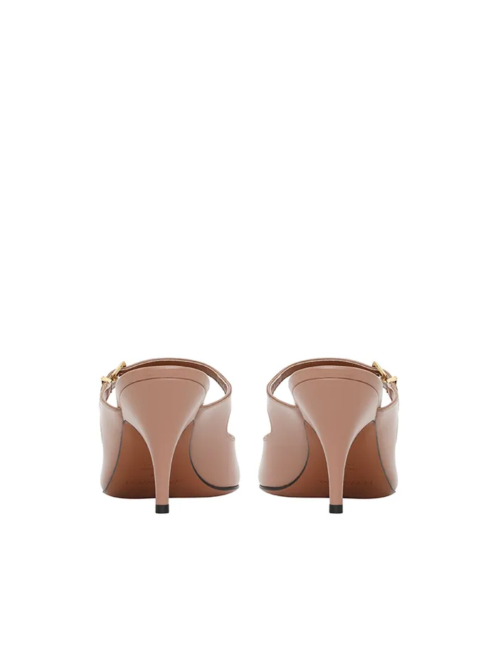 Women Zimmermann Heels Aura Mule 65 Biscuit