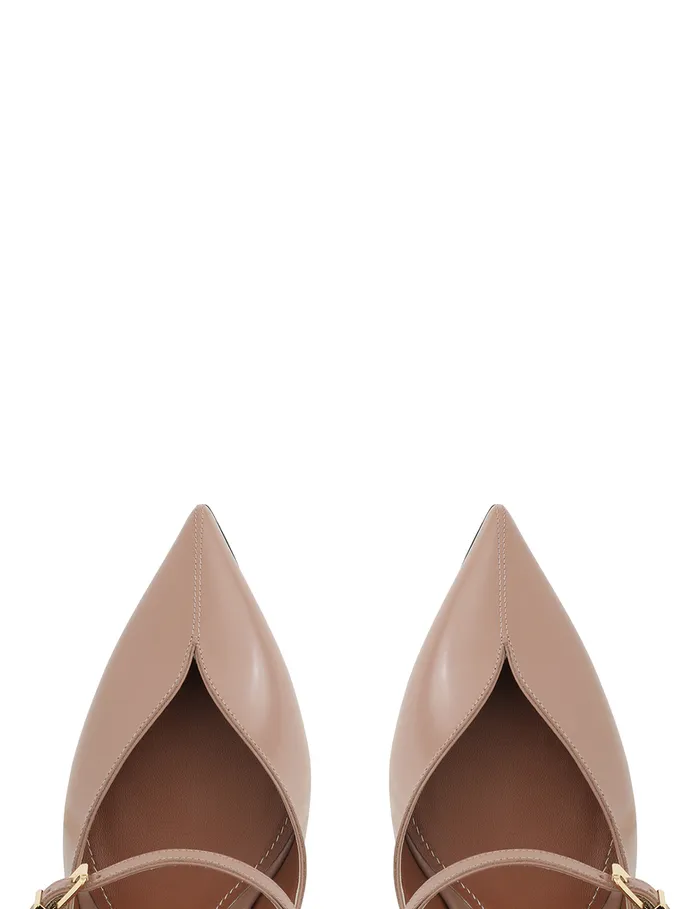 Women Zimmermann Heels Aura Mule 65 Biscuit