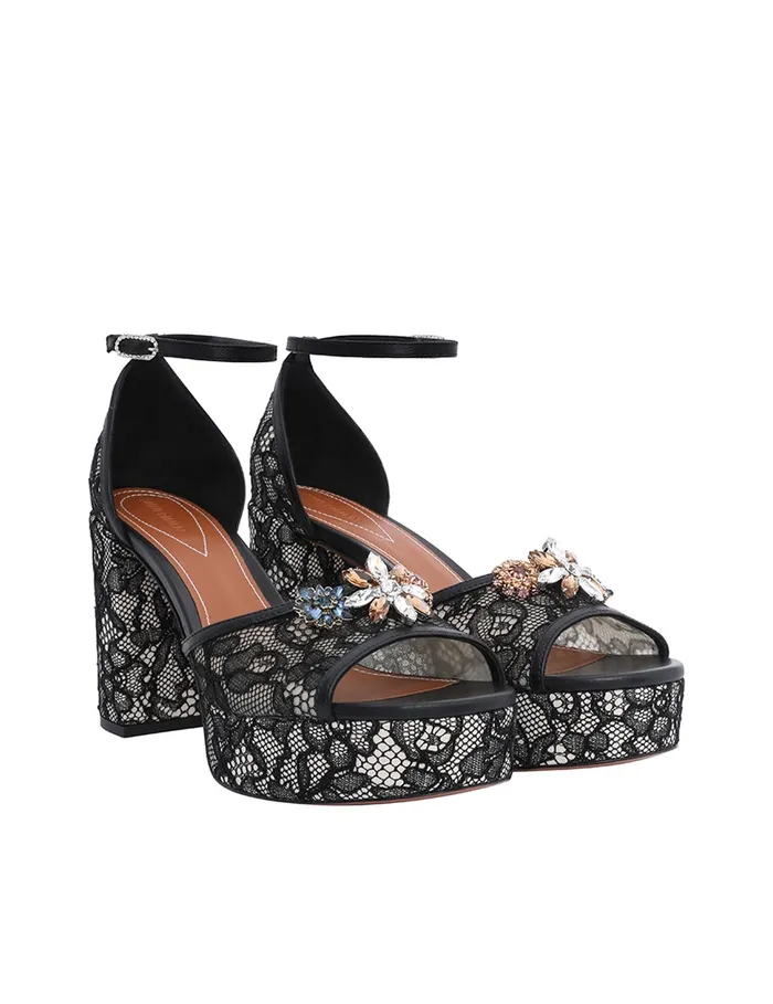 Women Zimmermann Heels Pixie Sandal 100 Black