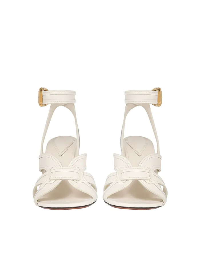 Women Zimmermann Heels Prisma Sandal 85 Macadamia