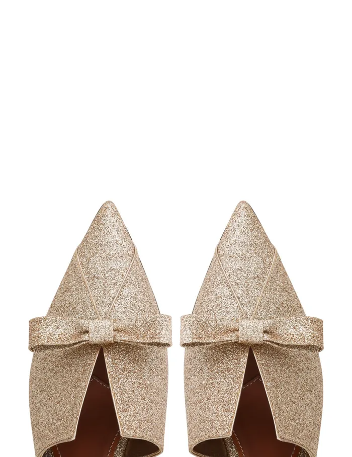 Women Zimmermann Heels Tux Mule 65 Gold