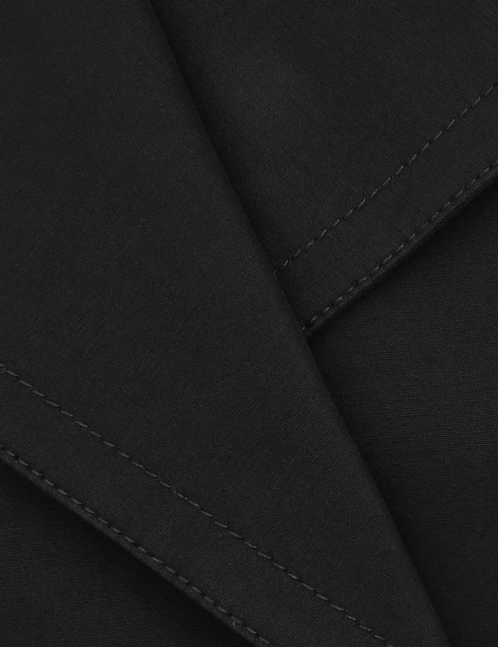 Women Zimmermann Jackets and Coats Crush Barrel Trench Coat Black