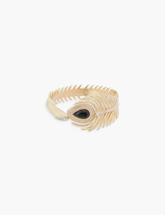 Women Zimmermann Jewellery Muse Cuff Goldonyx