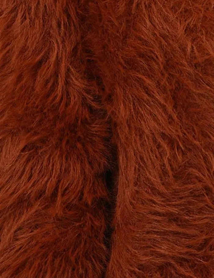 Women Zimmermann Knitwear Illustration Fluffy Cardigan Spice