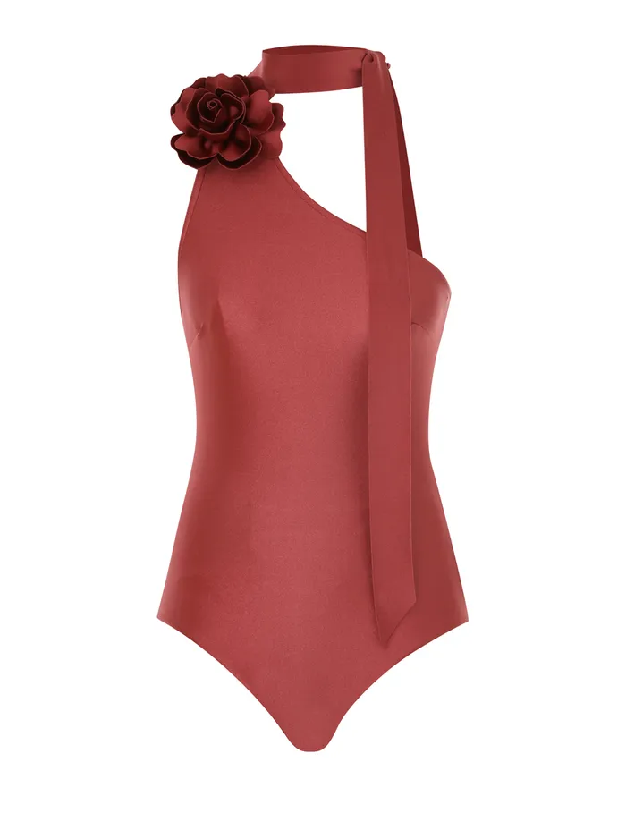 Women Zimmermann One Pieces Waverly One Shoulder 1pc Musk