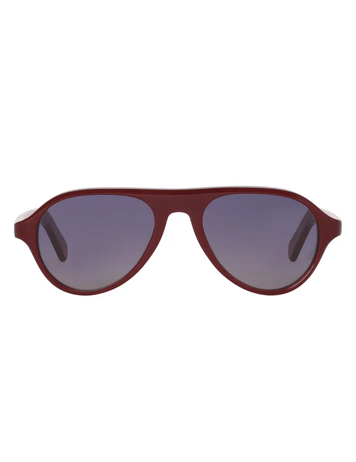 Women Zimmermann Sunglasses Cyd Aviator Burgundy