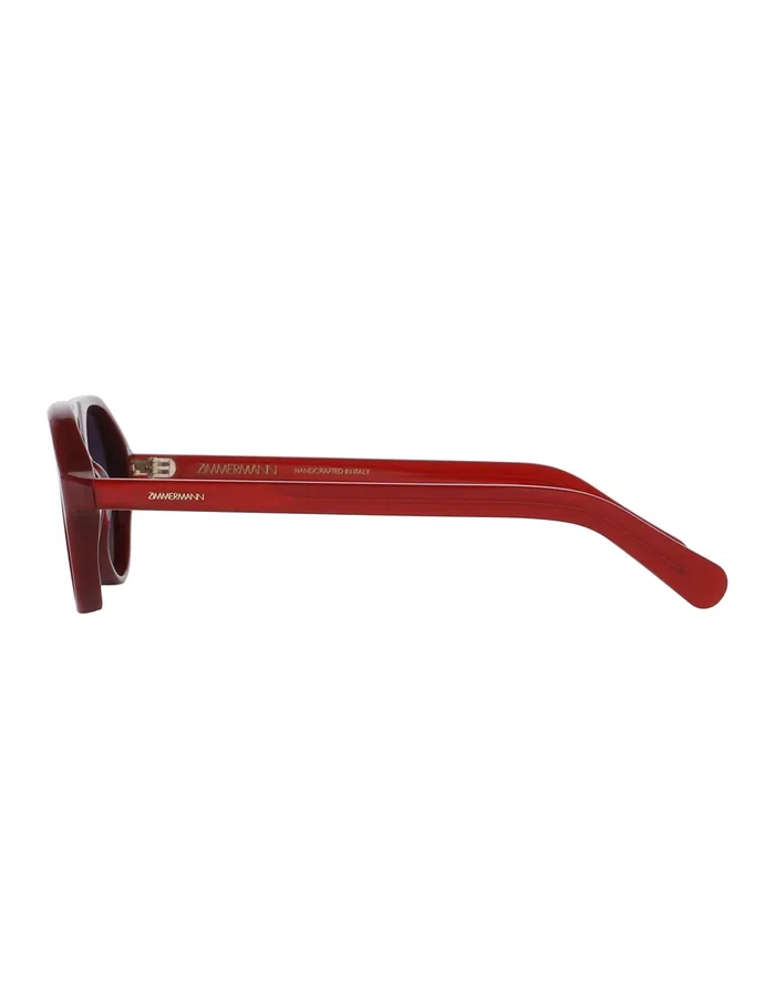 Women Zimmermann Sunglasses Cyd Aviator Burgundy