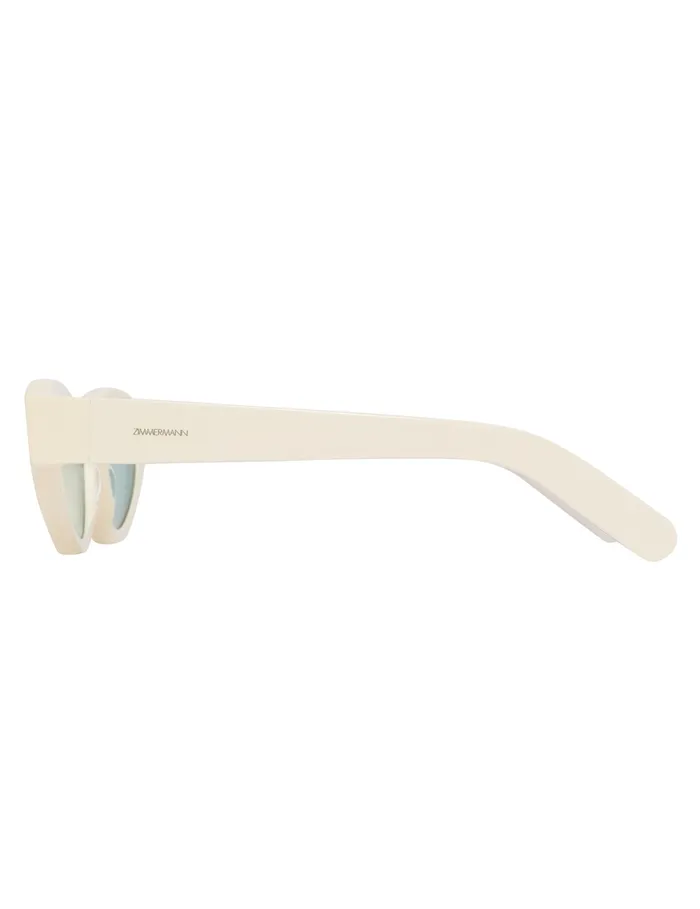 Women Zimmermann Sunglasses Echo Cat Eye Cream