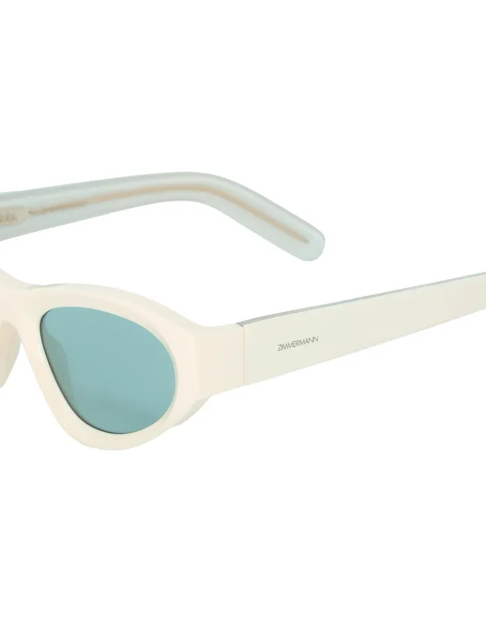 Women Zimmermann Sunglasses Echo Cat Eye Cream