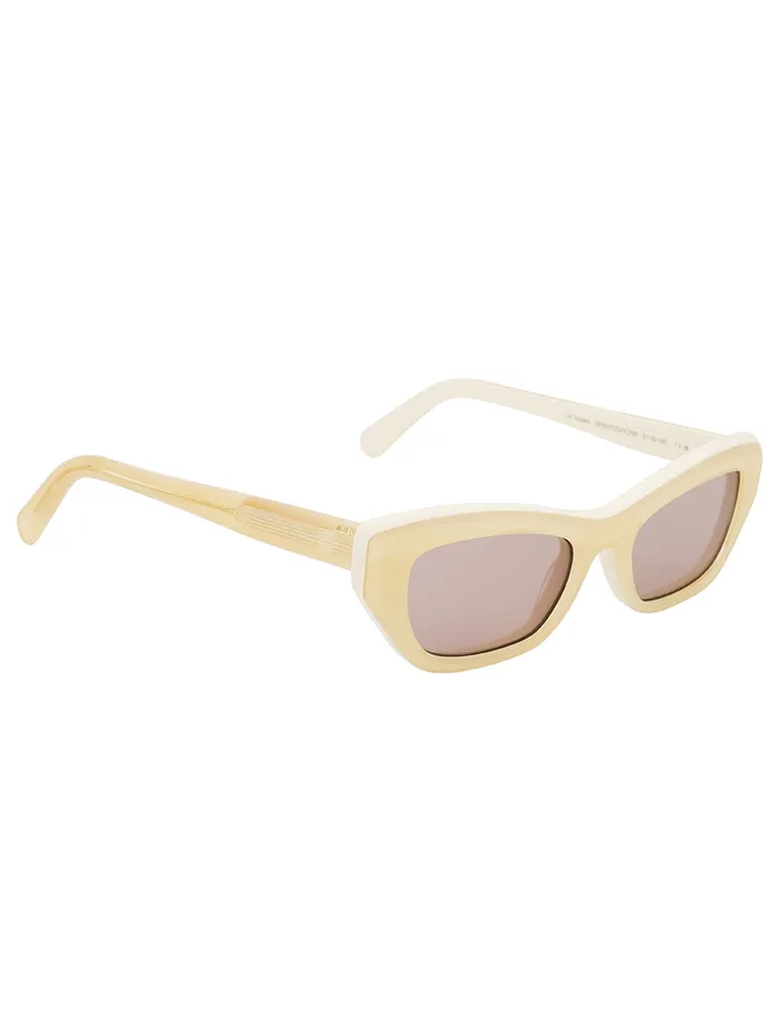 Women Zimmermann Sunglasses Liv Square Cream