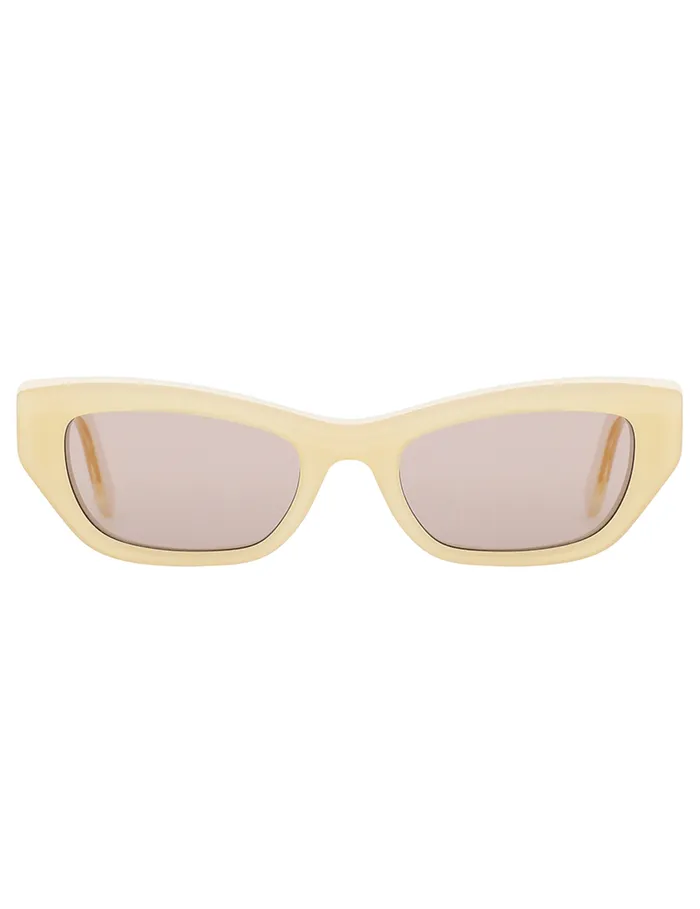 Women Zimmermann Sunglasses Liv Square Cream