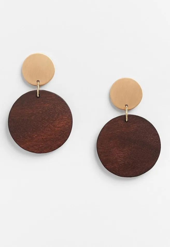 Wood Drop Earrings Women Maurices Jewelry