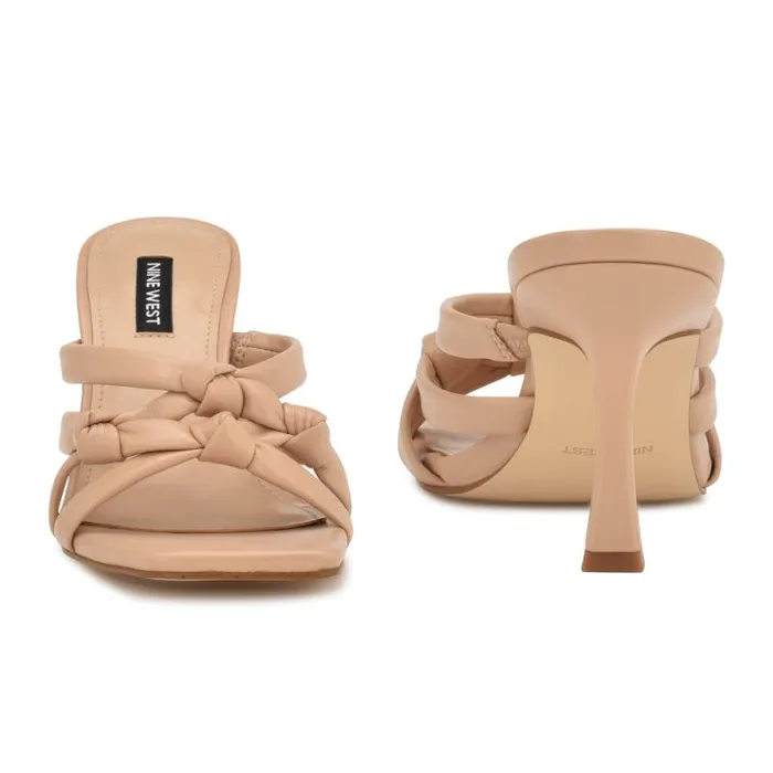 Yeander Heeled Slide Sandals Warm Blush Women Nine West Heels Yeander Heeled Slide Sandals Warm Blush Women Nine West Heels