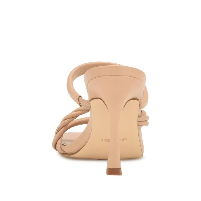 Yester Heeled Slide Sandals Warm Blush Women Nine West Heels Yester Heeled Slide Sandals Warm Blush Women Nine West Heels