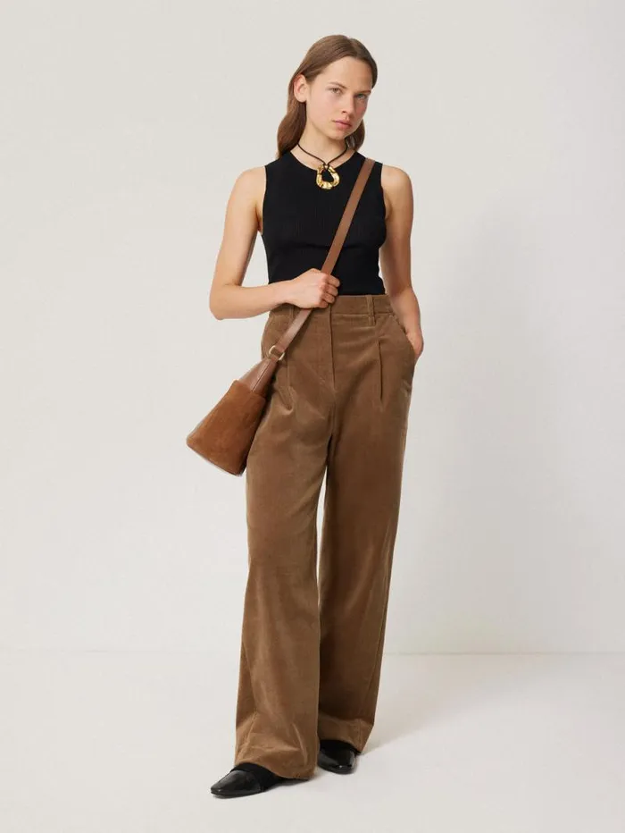 York Slouchy Bucket Bag Tan Women Jigsaw Bags